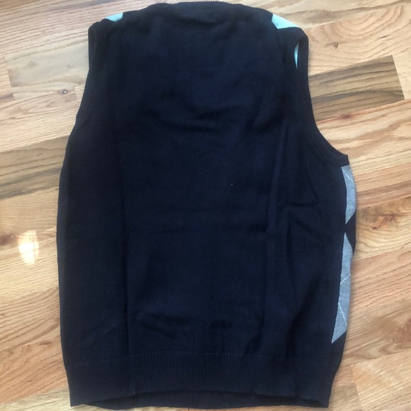 💠 SOLD J. Crew Men’s Argyle Vest - Size Large - Picture 3 of 4